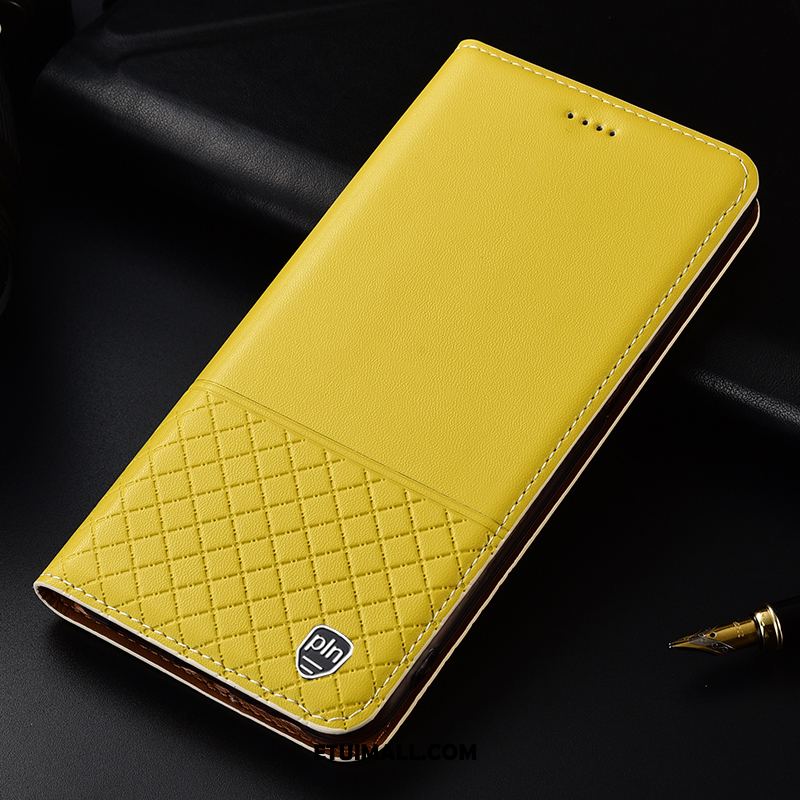 Etui Huawei P30 Silikonowe Telefon Komórkowy Ochraniacz Żółty Skórzany Futerał Obudowa Dyskont