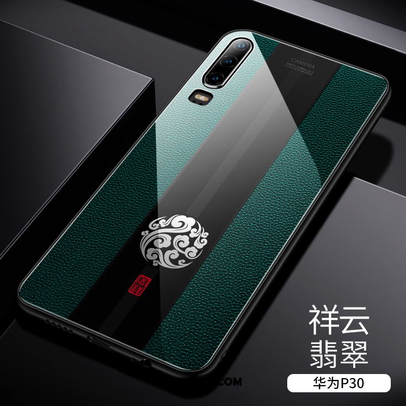 Etui Huawei P30 Szkło Telefon Komórkowy Cienkie Zielony Moda Futerał Sprzedam