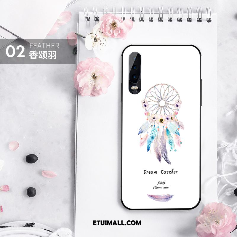 Etui Huawei P30 Telefon Komórkowy Biały Lekki I Cienki Anti-fall Sztuka Futerał Online