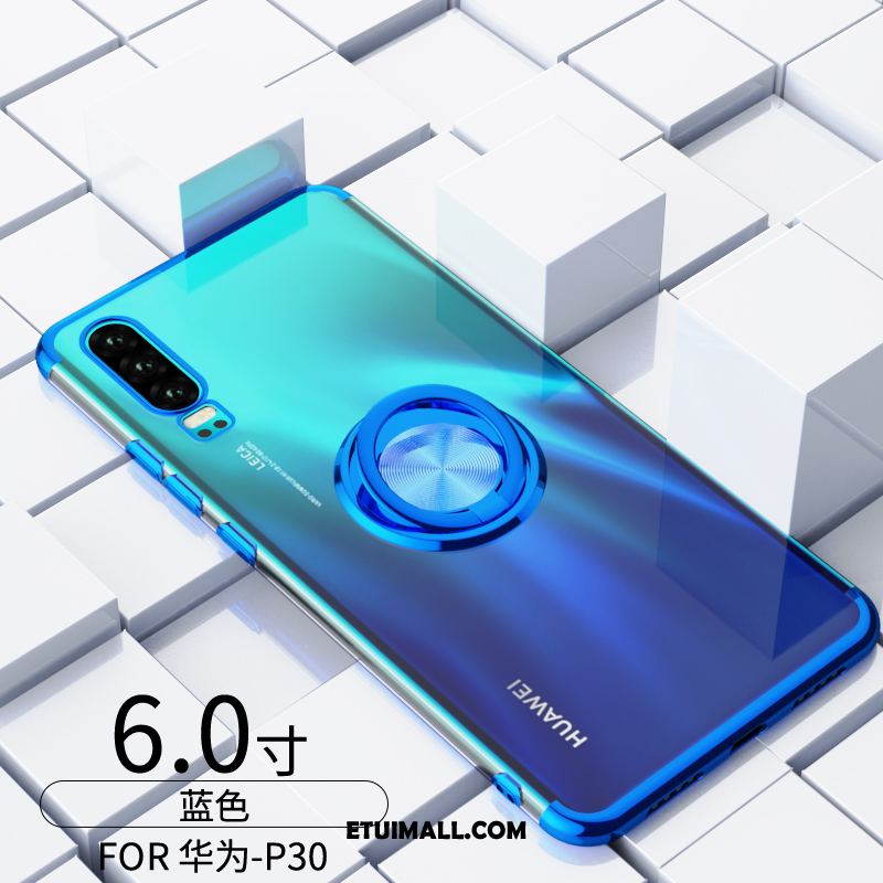 Etui Huawei P30 Tendencja Anti-fall Niebieski All Inclusive Wysoki Koniec Obudowa Online