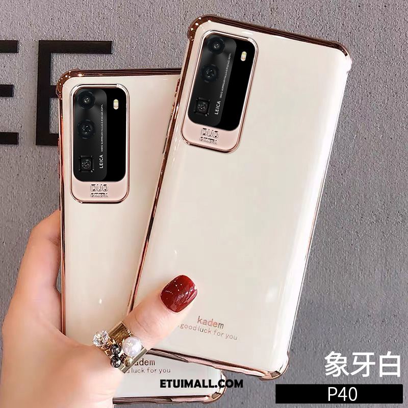 Etui Huawei P40 Modna Marka Ochraniacz Biały All Inclusive Silikonowe Futerał Sklep