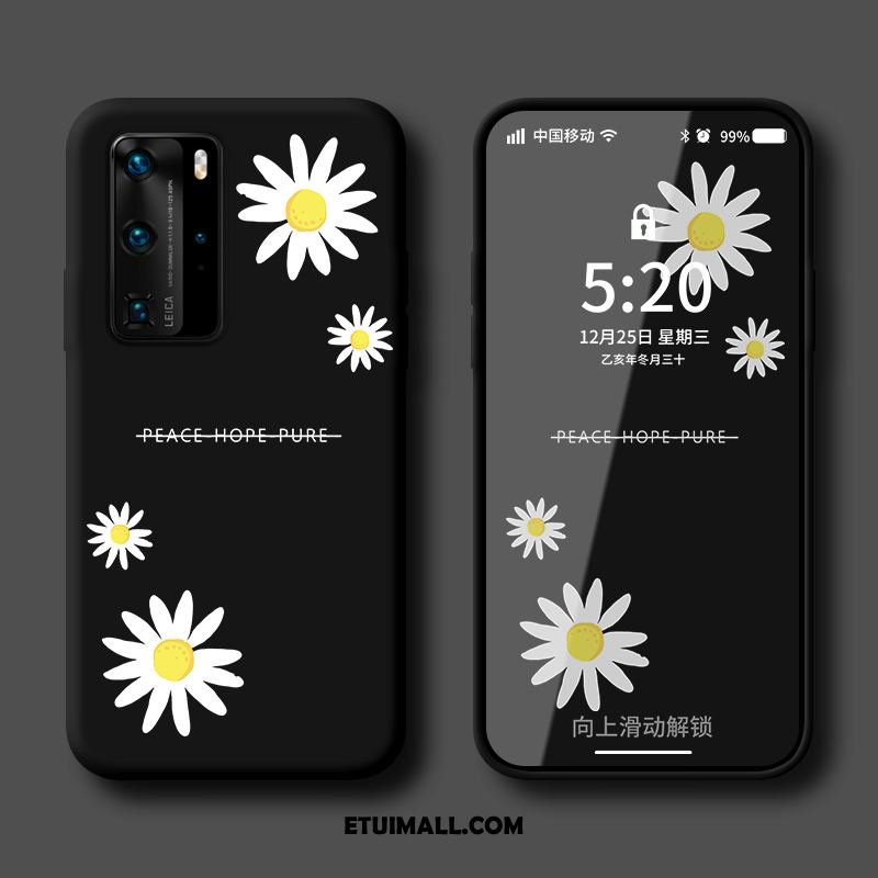 Etui Huawei P40 Pro Czarny Ochraniacz Piękny Telefon Komórkowy Osobowość Futerał Sklep