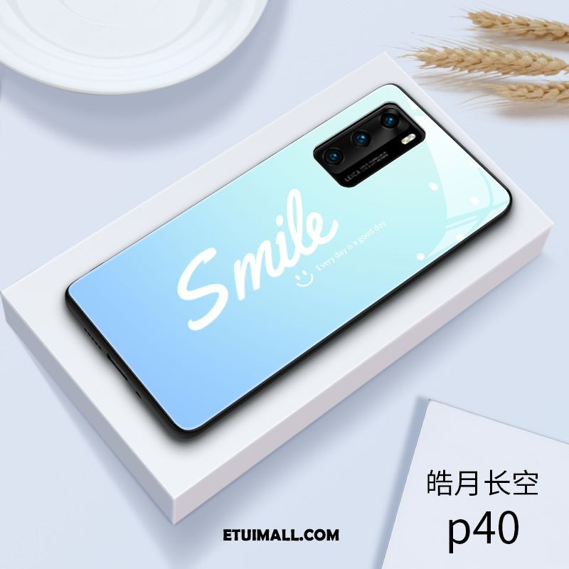Etui Huawei P40 Wiatr Kolor Gradientu Telefon Komórkowy Szkło Tendencja Futerał Tanie