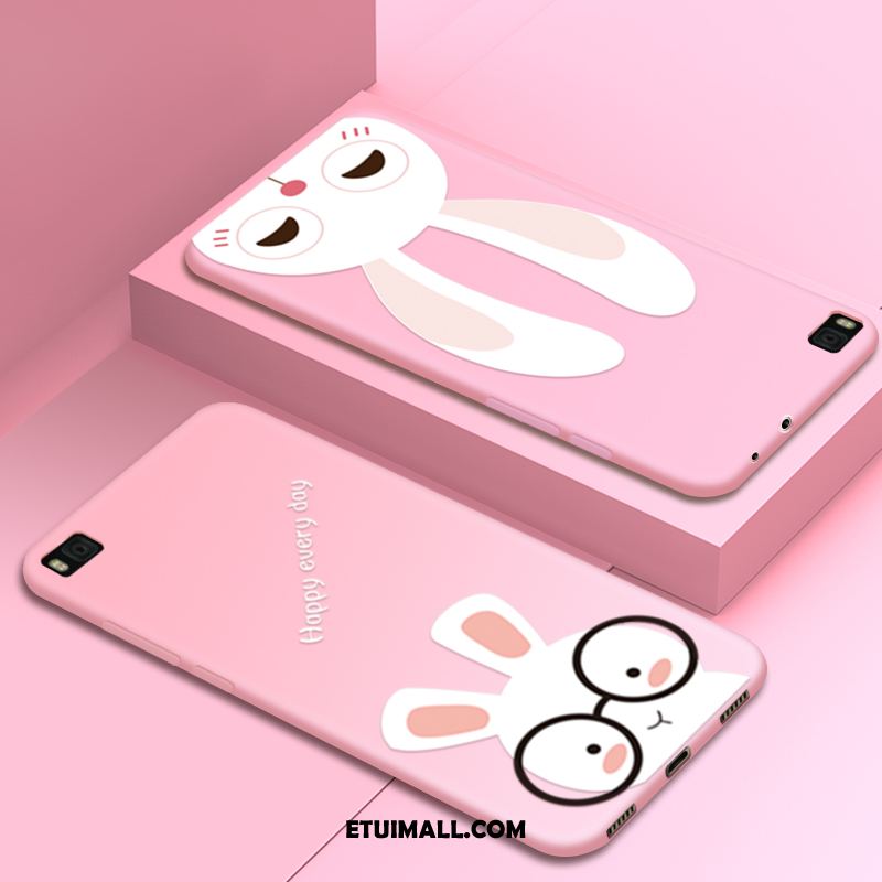 Etui Huawei P8 Ochraniacz Różowe Telefon Komórkowy Anti-fall Silikonowe Futerał Online