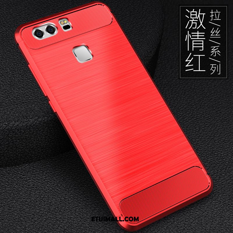 Etui Huawei P9 Plus Anti-fall Czerwony Miękki All Inclusive Telefon Komórkowy Obudowa Kupię
