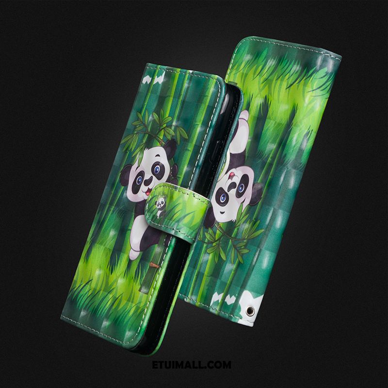 Etui Huawei Y6 2018 Telefon Komórkowy Skórzany Futerał Zielony Futerał Sprzedam