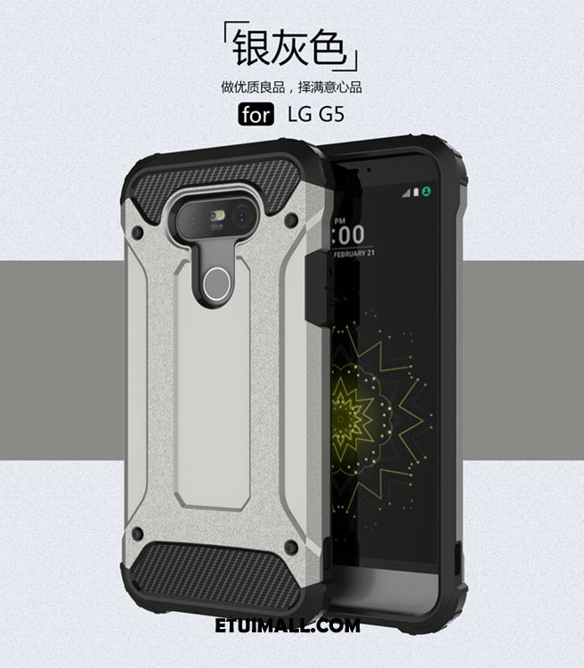 Etui Lg G5 All Inclusive Telefon Komórkowy Anti-fall Włókno Biały Pokrowce Dyskont