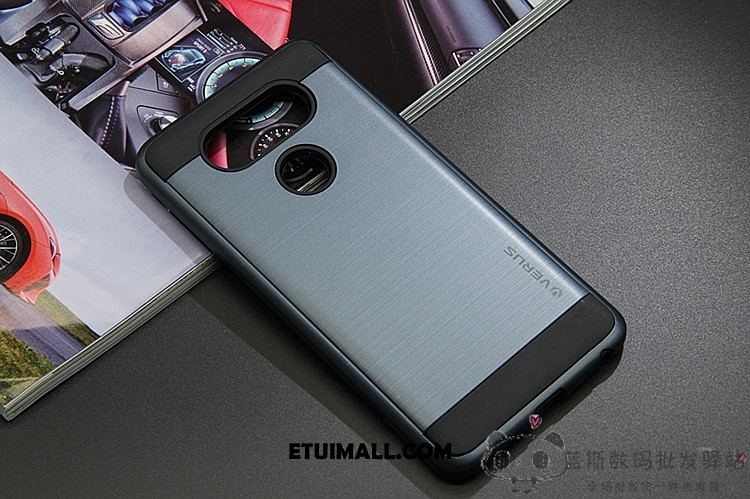 Etui Lg V30 All Inclusive Miękki Anti-fall Telefon Komórkowy Szary Pokrowce Tanie