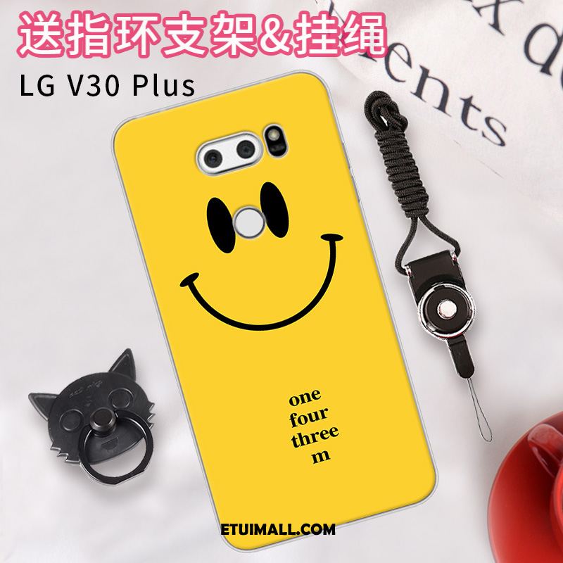 Etui Lg V30 Żółty Telefon Komórkowy Silikonowe Ładny Piękny Pokrowce Online