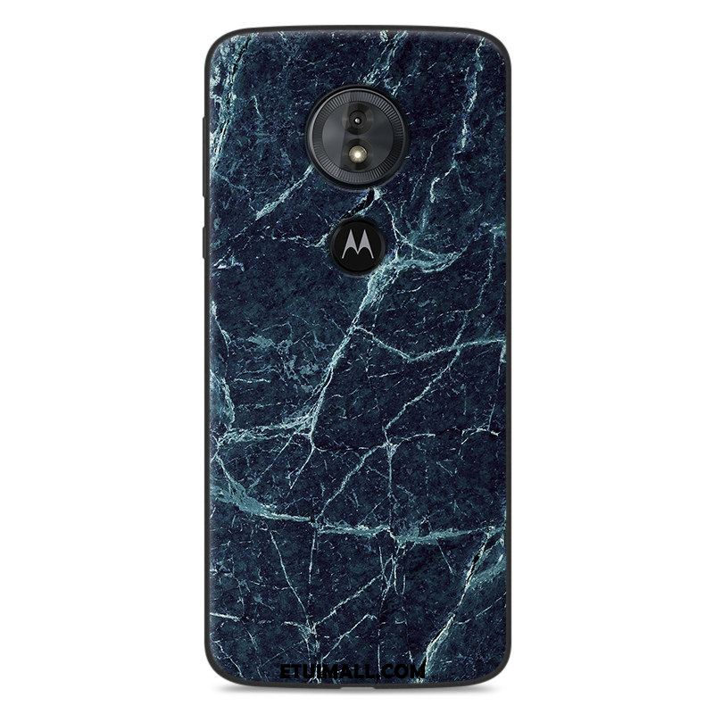 Etui Moto E5 Telefon Komórkowy Kreatywne All Inclusive Niebieski Silikonowe Obudowa Na Sprzedaż
