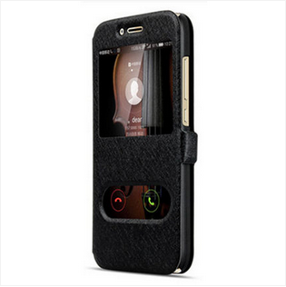 Etui Moto E5 Tendencja Czarny Telefon Komórkowy Ochraniacz Skórzany Futerał Futerał Kup