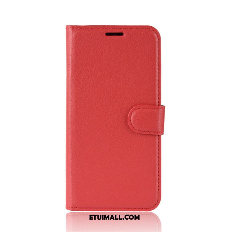 Etui Moto G6 Portfel Skórzany Futerał Telefon Komórkowy Czerwony Ochraniacz Futerał Sklep