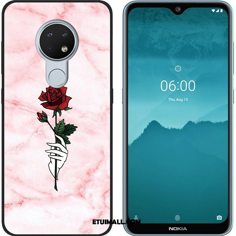 Etui Nokia 7.2 Nubuku Różowe Telefon Komórkowy Kreatywne Miękki Futerał Sprzedam