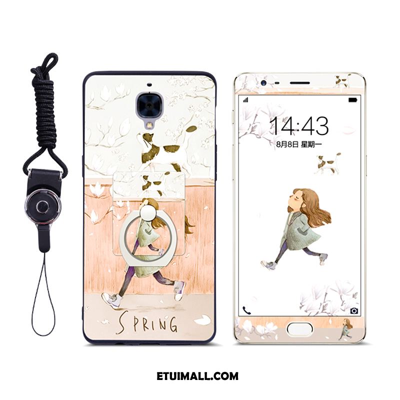 Etui Oneplus 3 Telefon Komórkowy Biały Ochraniacz Szkło Hartowane Filmy Futerał Tanie