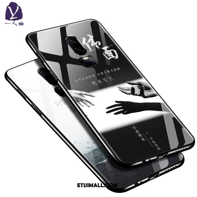 Etui Oneplus 6 Ochraniacz Czarny Telefon Komórkowy Kreatywne Szkło Obudowa Kupię