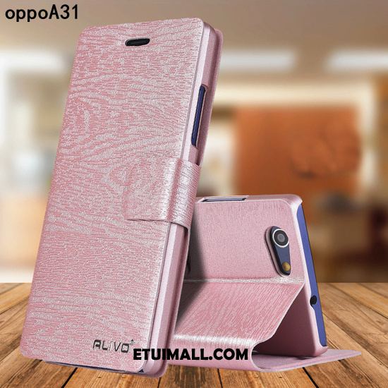 Etui Oppo A31 Telefon Komórkowy Ochraniacz All Inclusive Anti-fall Skórzany Futerał Futerał Na Sprzedaż