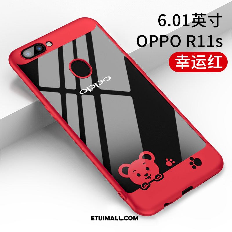 Etui Oppo R11s Cienkie Kreatywne Modna Marka Przezroczysty Telefon Komórkowy Pokrowce Kupię
