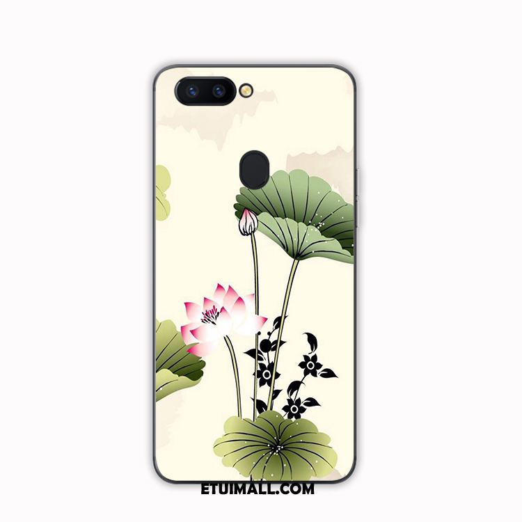 Etui Oppo R15 Kwiat Śliwy Sceneria Miękki Zielony Silikonowe Obudowa Sprzedam