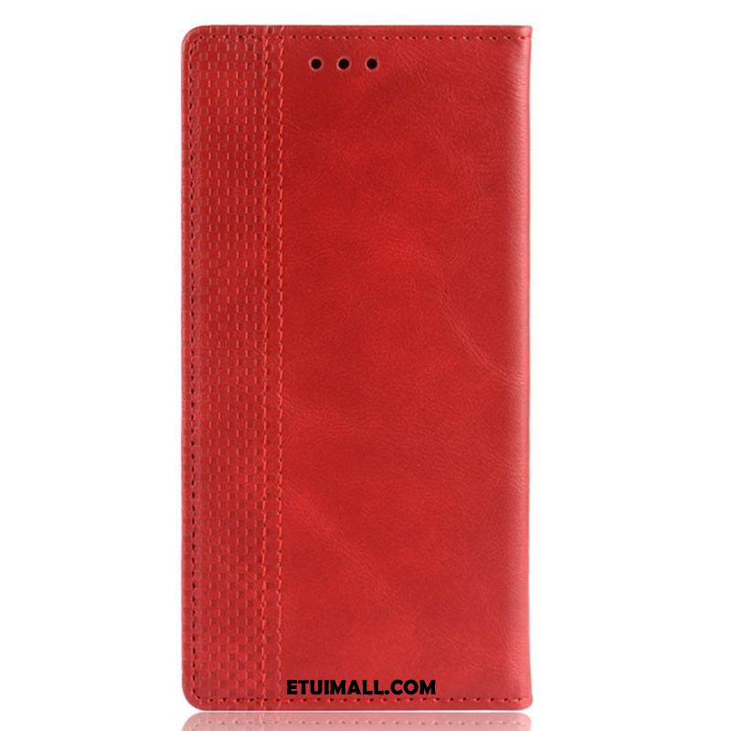 Etui Oppo Rx17 Neo Biznes Vintage Telefon Komórkowy Skórzany Futerał Czerwony Futerał Sklep