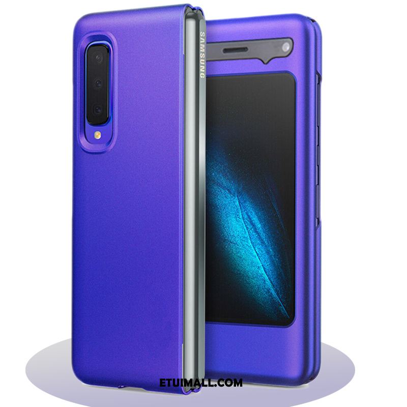 Etui Samsung Fold Nubuku Składać Purpurowy Telefon Komórkowy All Inclusive Futerał Online