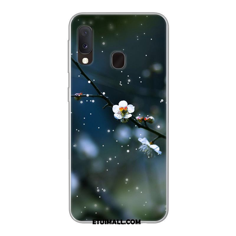 Etui Samsung Galaxy A20e Miękki Ochraniacz Biały Telefon Komórkowy Gwiazda Obudowa Tanie