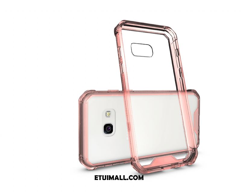 Etui Samsung Galaxy A3 2017 Telefon Komórkowy All Inclusive Różowy Anti-fall Gwiazda Pokrowce Sklep