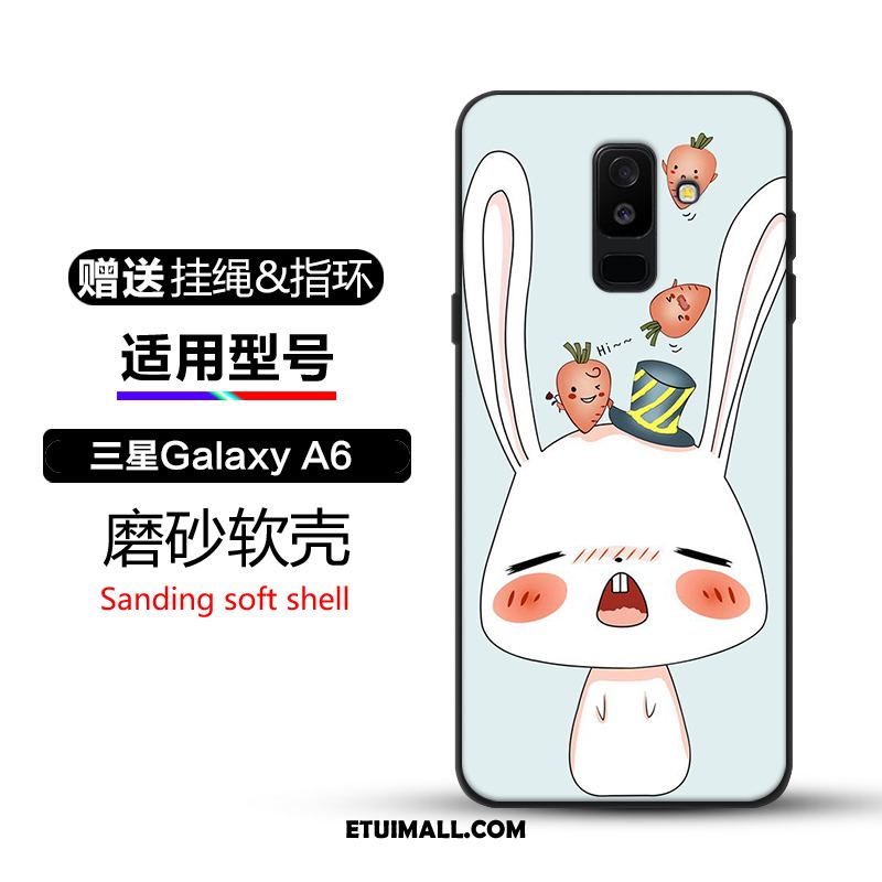Etui Samsung Galaxy A6 Piękny Niebieski Gwiazda Ochraniacz Telefon Komórkowy Futerał Tanie