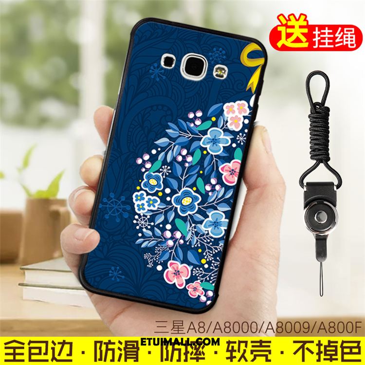Etui Samsung Galaxy A8 Miękki Silikonowe Gwiazda Niebieski Telefon Komórkowy Pokrowce Kup