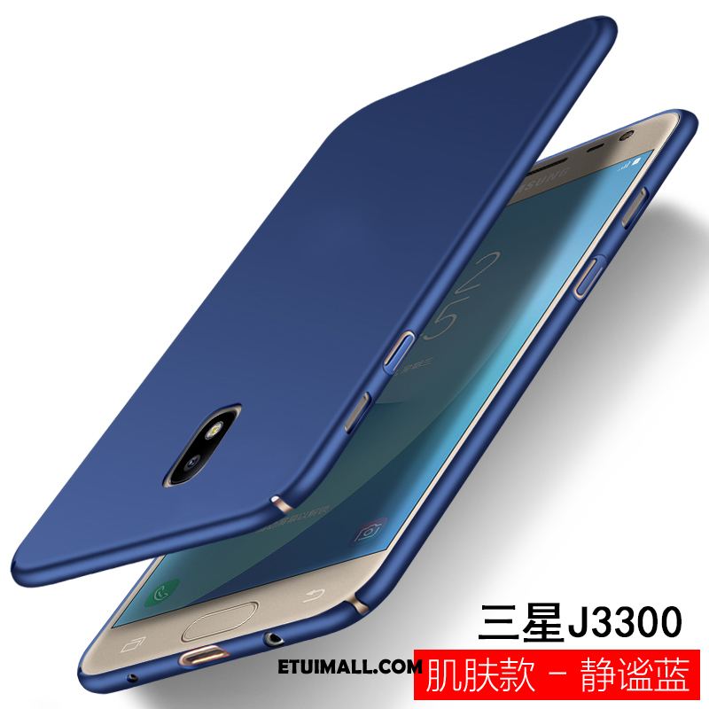 Etui Samsung Galaxy J3 2017 Silikonowe Telefon Komórkowy Ochraniacz Niebieski All Inclusive Futerał Tanie