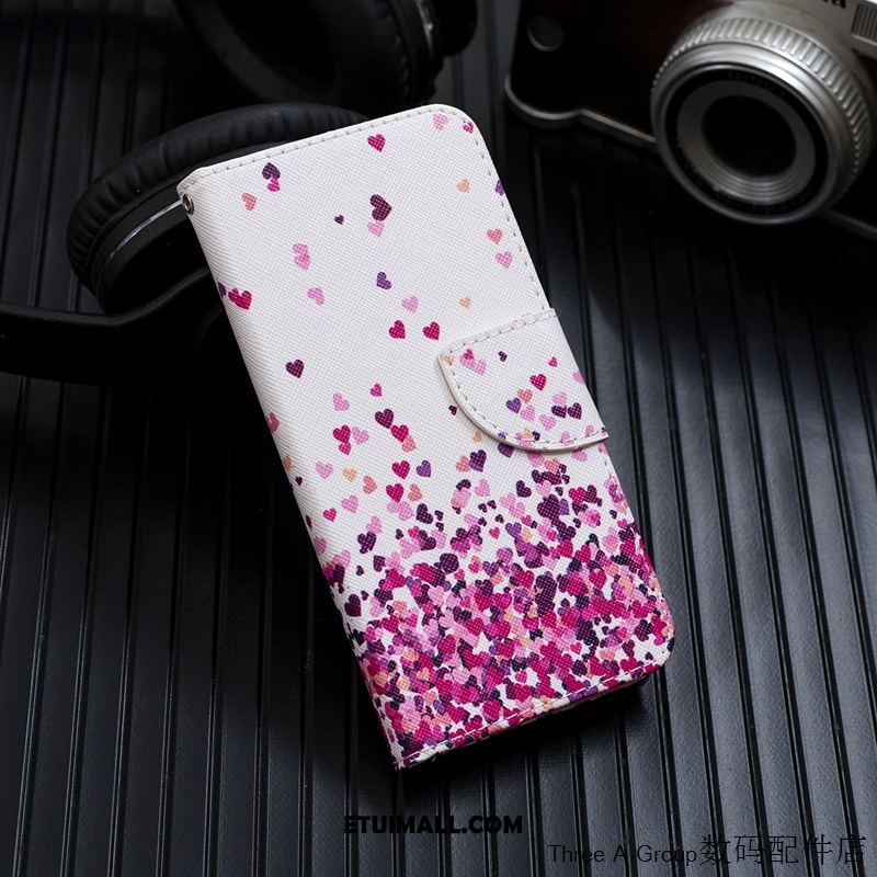 Etui Samsung Galaxy J6 Karta Skórzany Futerał Kreskówka Różowe Gwiazda Futerał Sklep