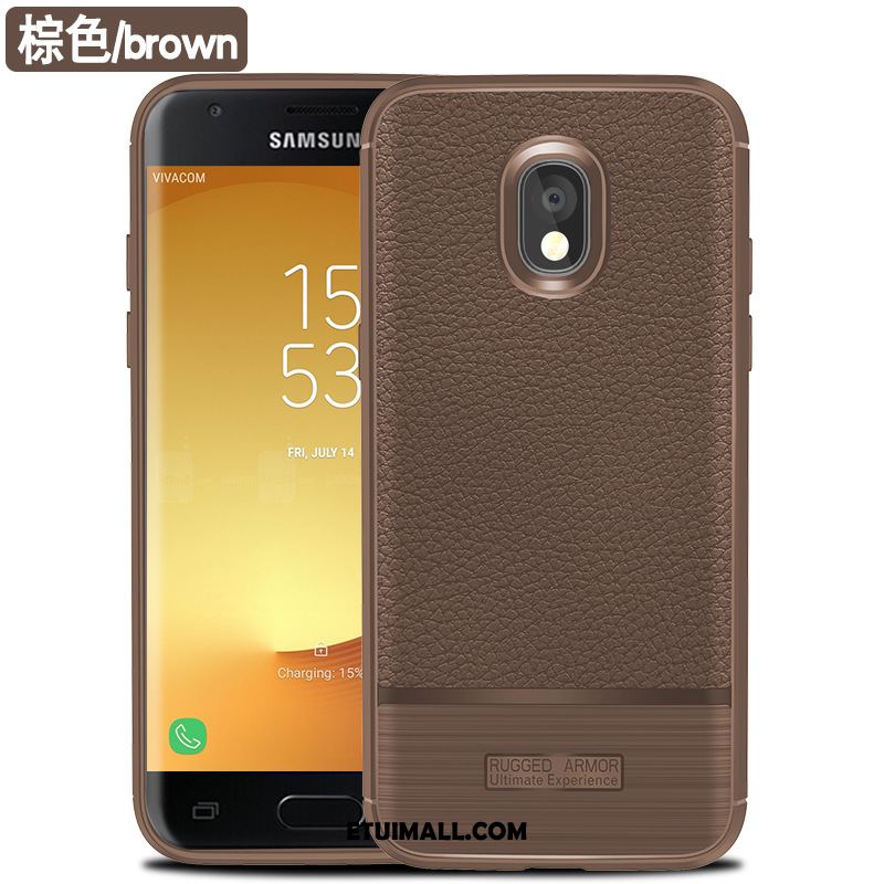 Etui Samsung Galaxy J7 2017 Europa Telefon Komórkowy Anti-fall Miękki Skóra Futerał Sklep