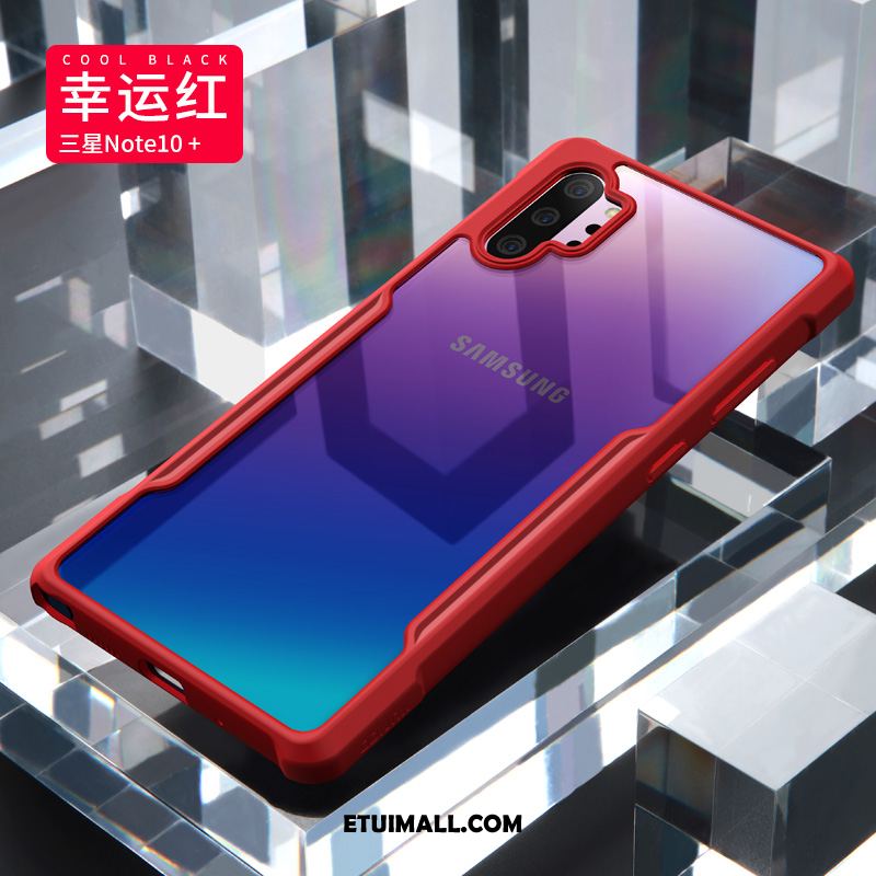 Etui Samsung Galaxy Note 10+ Czerwony Netto Gwiazda Telefon Komórkowy Silikonowe Cienkie Futerał Online
