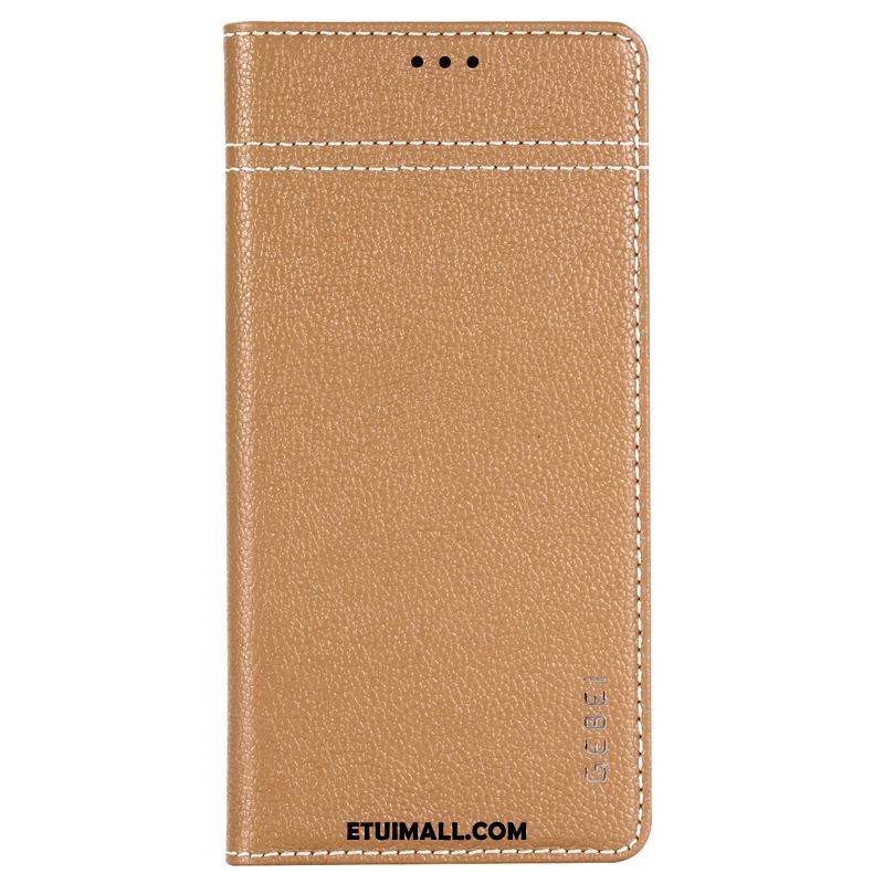 Etui Samsung Galaxy Note 10 Skórzany Futerał Gwiazda Telefon Komórkowy Khaki Obudowa Kup