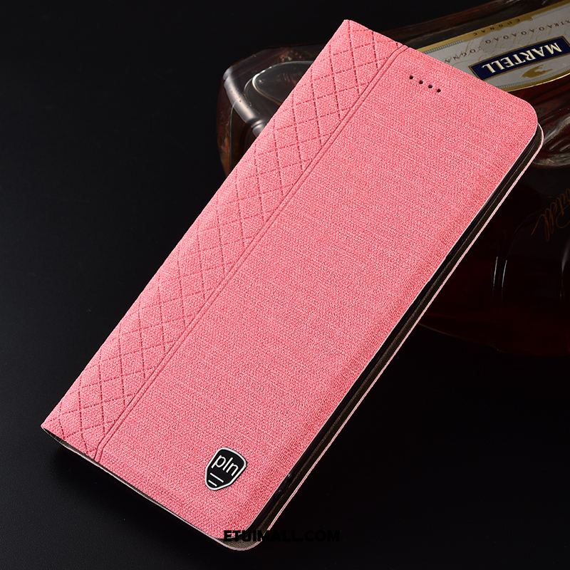 Etui Samsung Galaxy Note 10+ Telefon Komórkowy Bawełna I Len Gwiazda Anti-fall Różowe Obudowa Online