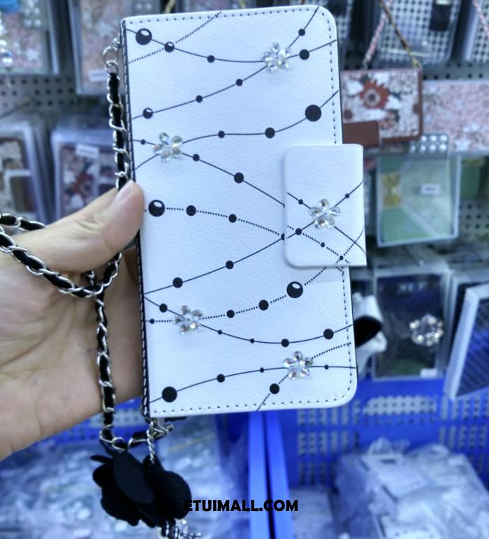 Etui Samsung Galaxy Note 4 Biały Kryształ Ochraniacz Gwiazda Kwiaty Pokrowce Tanie