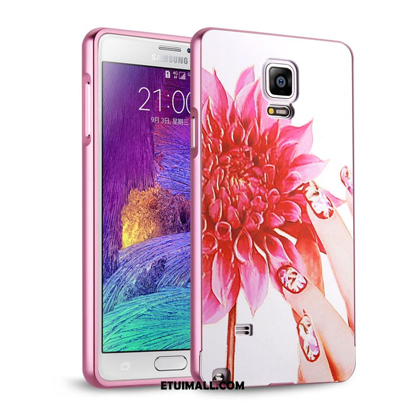 Etui Samsung Galaxy Note 4 Metal Granica Ochraniacz Telefon Komórkowy Tendencja Pokrowce Kup