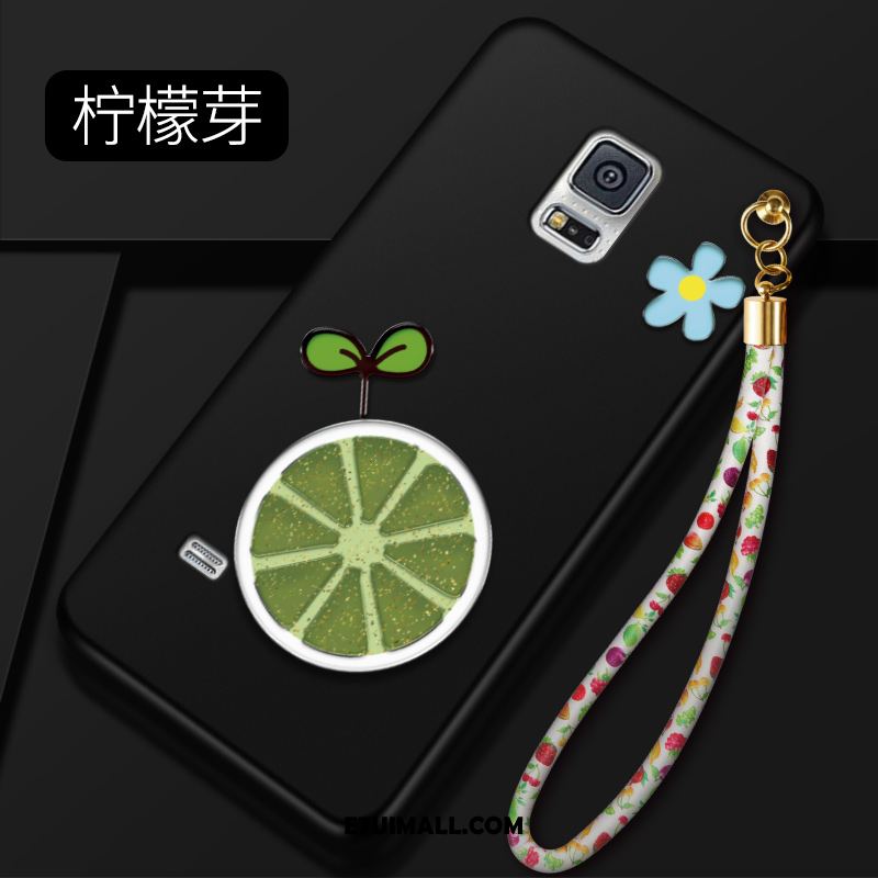 Etui Samsung Galaxy Note 4 Silikonowe Czarny Gwiazda Wiszące Ozdoby Telefon Komórkowy Pokrowce Online