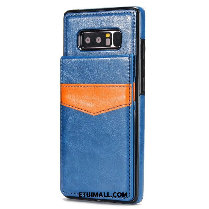 Etui Samsung Galaxy Note 8 Karta Anti-fall Ochraniacz Gwiazda Skórzany Futerał Futerał Tanie