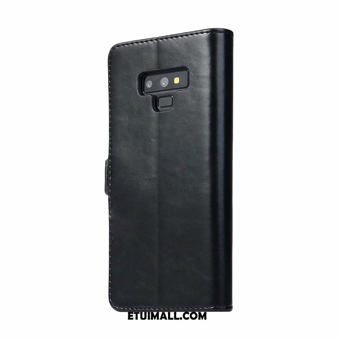 Etui Samsung Galaxy Note 9 Karta Telefon Komórkowy Klapa Biznes Skórzany Futerał Futerał Sklep