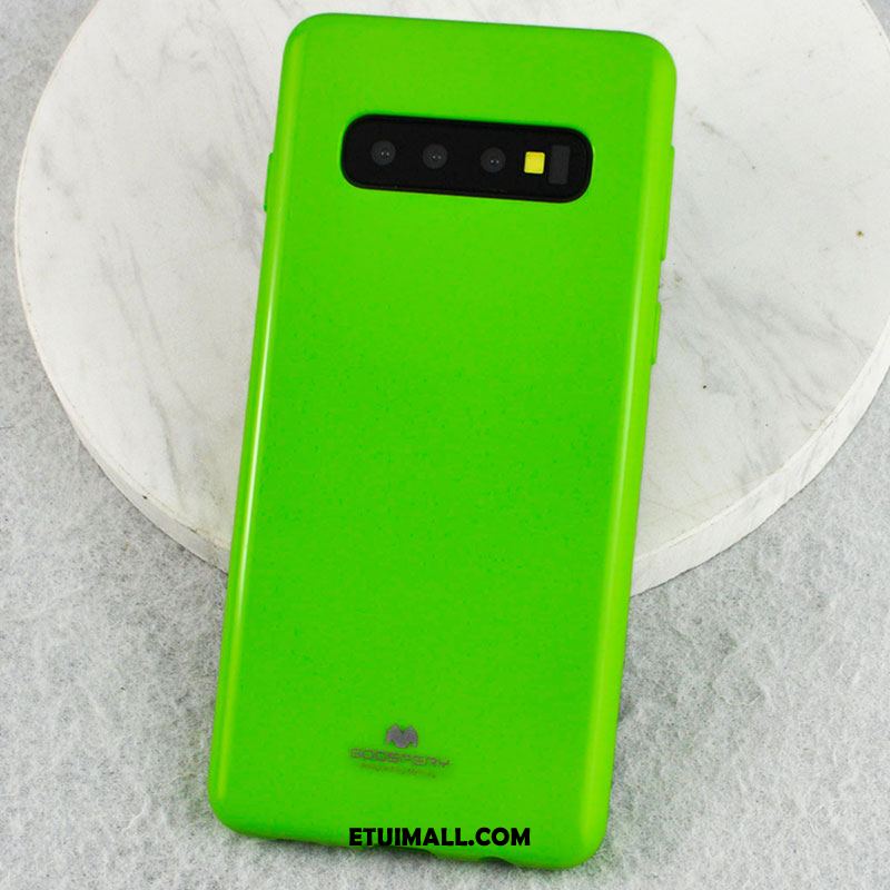 Etui Samsung Galaxy S10 Zielony Silikonowe Gwiazda Ochraniacz Telefon Komórkowy Futerał Oferta