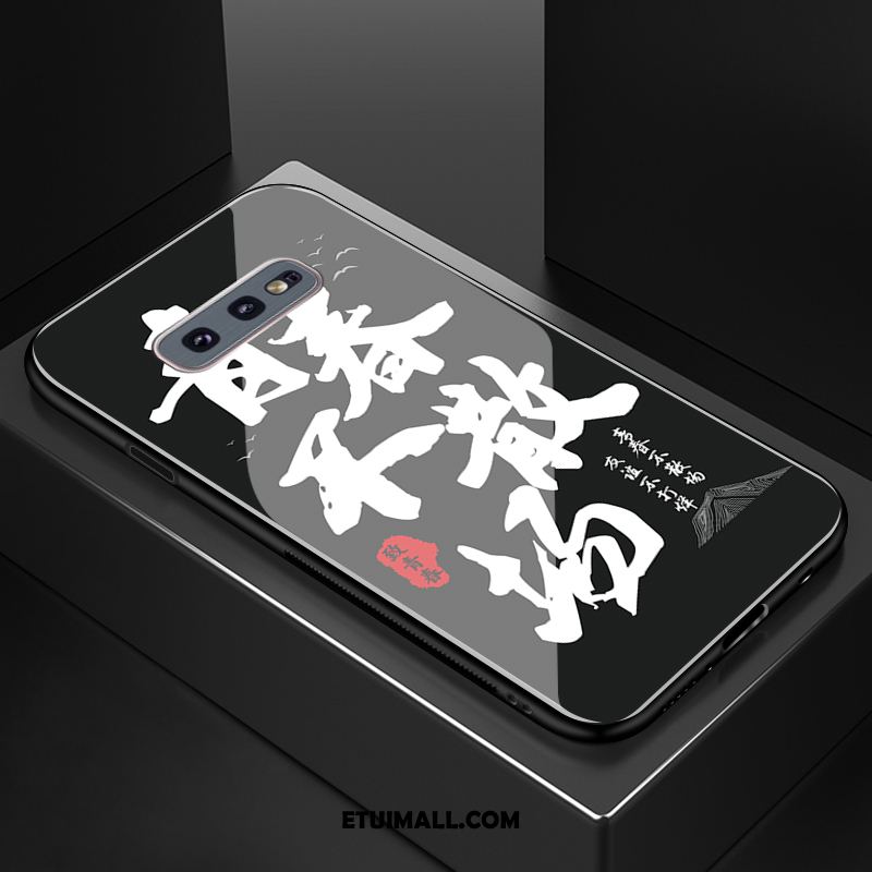 Etui Samsung Galaxy S10e Ochraniacz Czarny Telefon Komórkowy Szkło Kreatywne Pokrowce Online