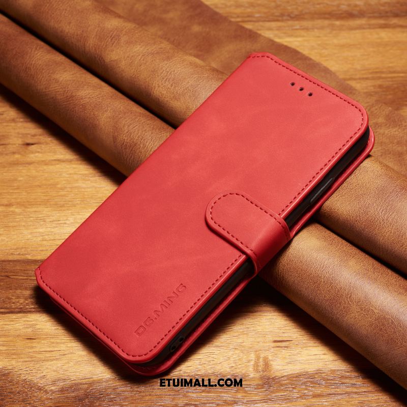Etui Samsung Galaxy S20+ Czerwony Skórzany Futerał Anti-fall Miękki Telefon Komórkowy Futerał Na Sprzedaż