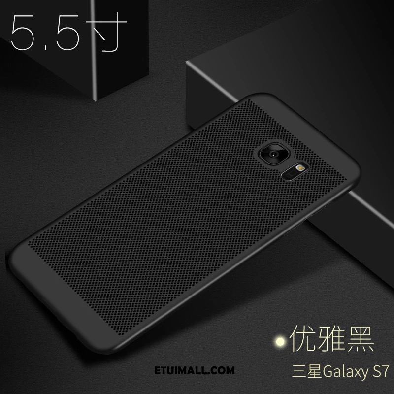 Etui Samsung Galaxy S7 Edge Gwiazda Siatkowe Ochraniacz Chłodzenie Czarny Futerał Sklep