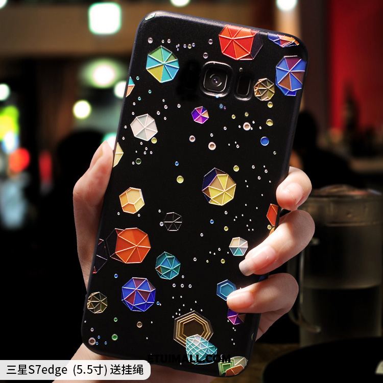 Etui Samsung Galaxy S7 Edge Kolor Kreatywne Silikonowe Anti-fall All Inclusive Futerał Sklep