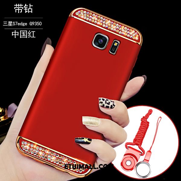 Etui Samsung Galaxy S7 Edge Telefon Komórkowy Kreatywne Anti-fall Czerwony Osobowość Obudowa Sklep