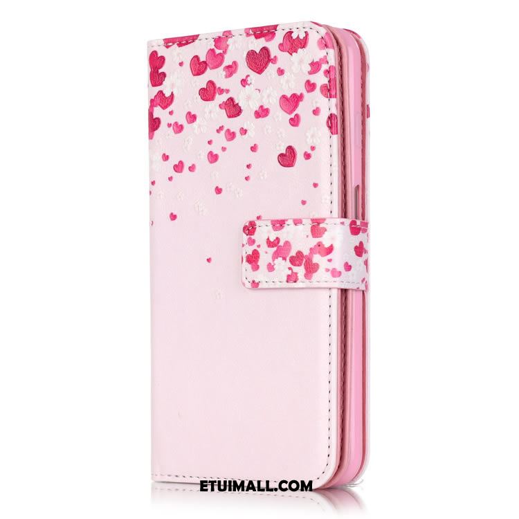 Etui Samsung Galaxy S7 Różowe Portfel Telefon Komórkowy Kolor Skórzany Futerał Futerał Tanie