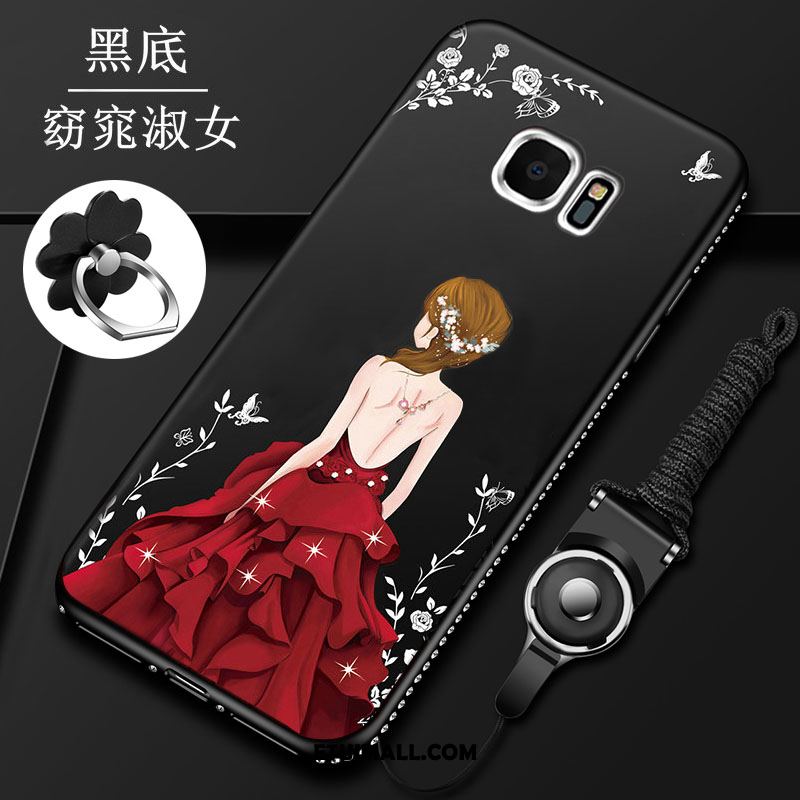 Etui Samsung Galaxy S7 Silikonowe Telefon Komórkowy Czerwony Ochraniacz Gwiazda Futerał Sklep