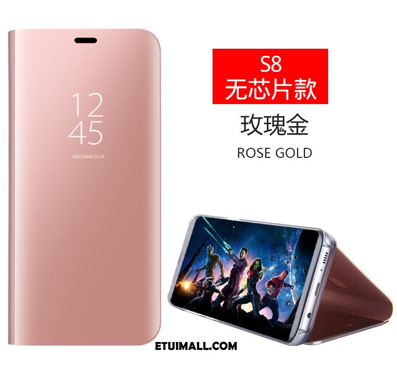 Etui Samsung Galaxy S8 All Inclusive Skórzany Futerał Różowe Telefon Komórkowy Gwiazda Pokrowce Online