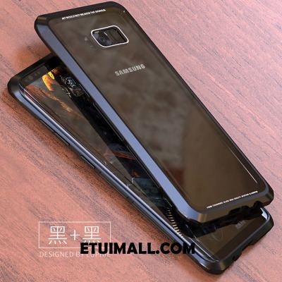 Etui Samsung Galaxy S8+ Metal Czarny Gwiazda Telefon Komórkowy Modna Marka Futerał Online