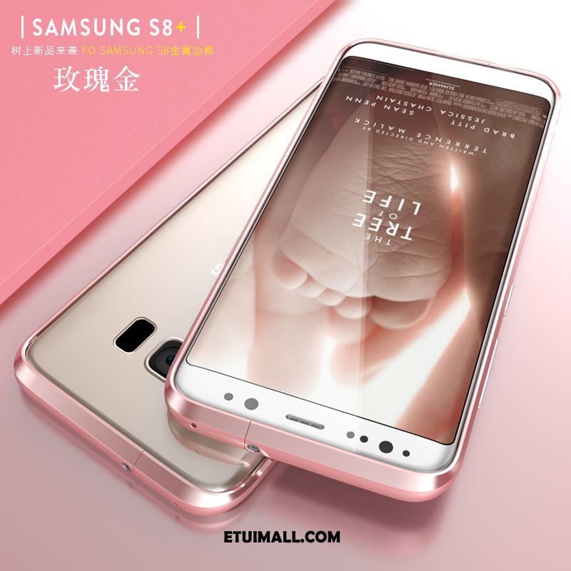 Etui Samsung Galaxy S8 Telefon Komórkowy Cienkie Anti-fall Granica Różowe Złoto Obudowa Kup